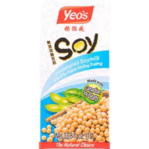 Yeo's Unsweetened Soy Milk