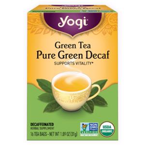 Yogi Pure Green Decaf Tea