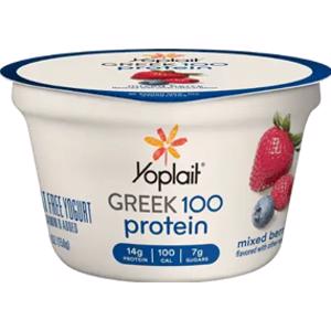 Yoplait Greek 100 Protein Mixed Berry Yogurt