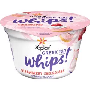 Yoplait Greek Whips Strawberry Cheesecake Yogurt