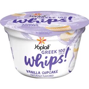 Yoplait Greek Whips Vanilla Cupcake Yogurt
