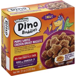 Yummy Dino Buddies Maple Waffle Chicken Nuggets