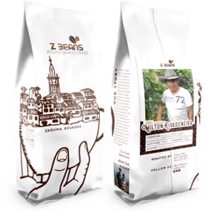 Z Beans Milton Rivadeneira Ground Ecuadorian Coffee