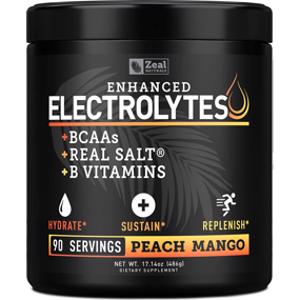 Zeal Naturals Peach Mango Enhanced Electrolytes