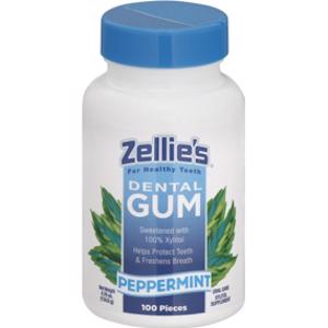 Zellies Peppermint Dental Gum