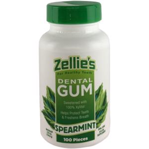 Zellies Spearmint Dental Gum