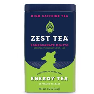 Zest Pomegranate Mojito Energy Tea