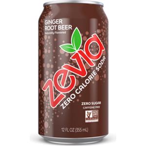 Zevia Ginger Root Beer Soda