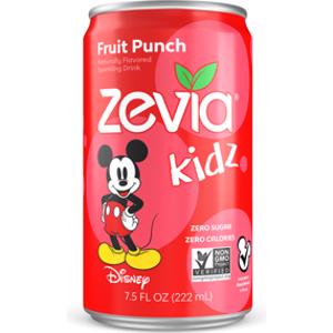 Zevia Kidz Fruit Punch Sparkling Drink