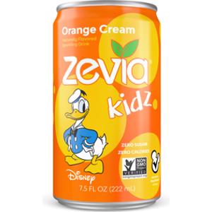 Zevia Kidz Orange Cream Sparkling Drink