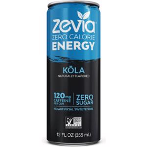 Zevia Zero Calorie Kola Energy Drink