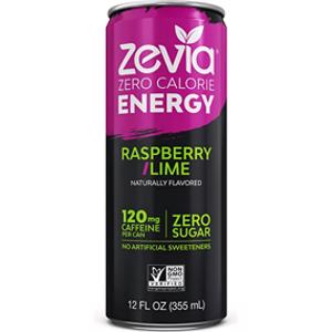 Zevia Zero Calorie Raspberry Lime Energy Drink
