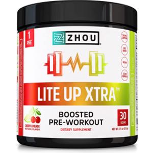 Zhou Lite Up Extra Boosted Pre-Workout Cherry Limeade
