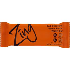 Zing Dark Chocolate Peanut Butter Vitality Bar