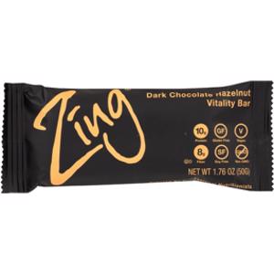 Zing Dark Chocolate Hazelnut Vitality Bar