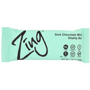 Zing Dark Chocolate Mint Vitality Bar