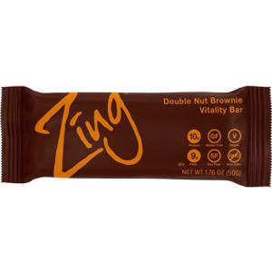 Zing Double Nut Brownie Vitality Bar