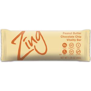 Zing Peanut Butter Chocolate Chip Vitality Bar