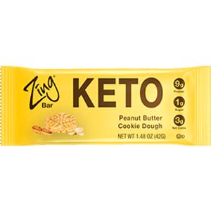 Zing Peanut Butter Cookie Dough Keto Bar