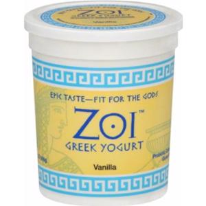 Zoi Vanilla Greek Yogurt