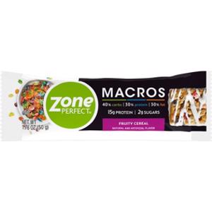ZonePerfect Fruity Cereal Macros Bar
